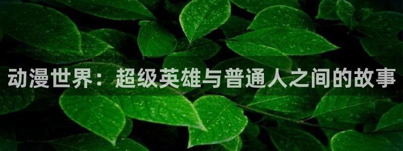 omofun在线观看免费动漫：动漫世界：超级英雄与普通人之间的故事